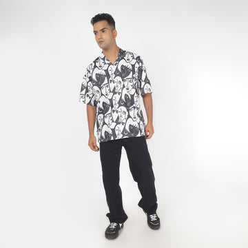 Men & Women Prints Funky Shirt