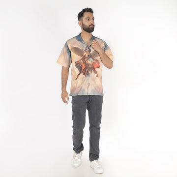 Men Loose Fit with Funky Shirt