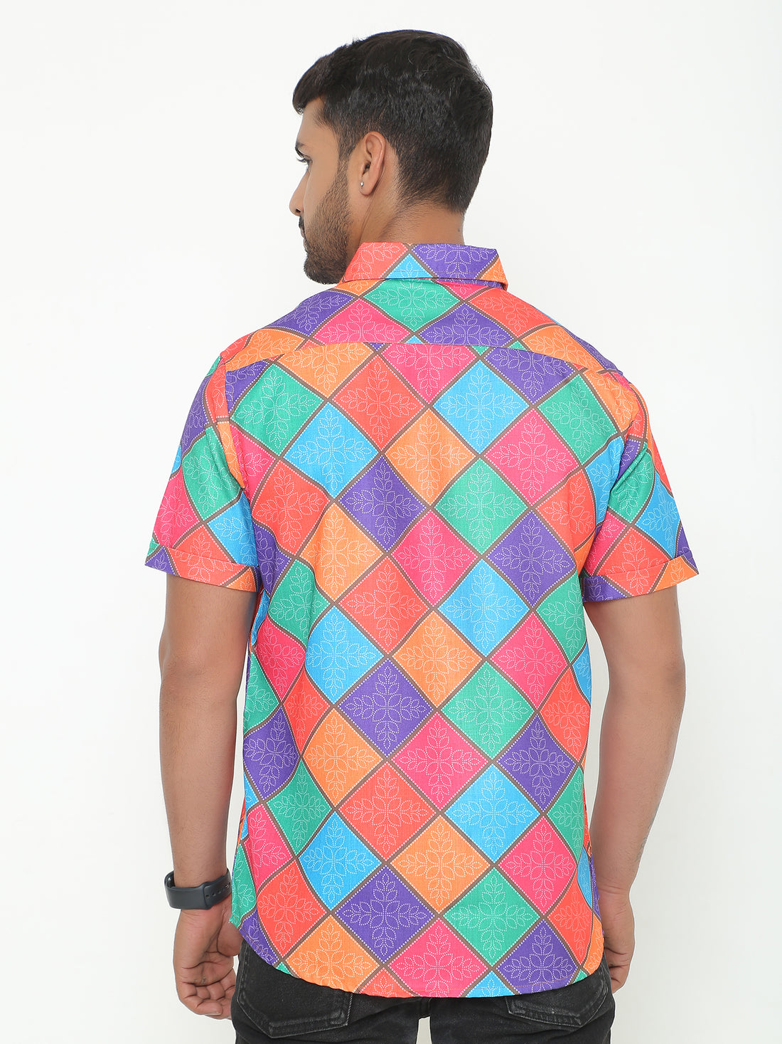 Men Geometric Printed Shirt