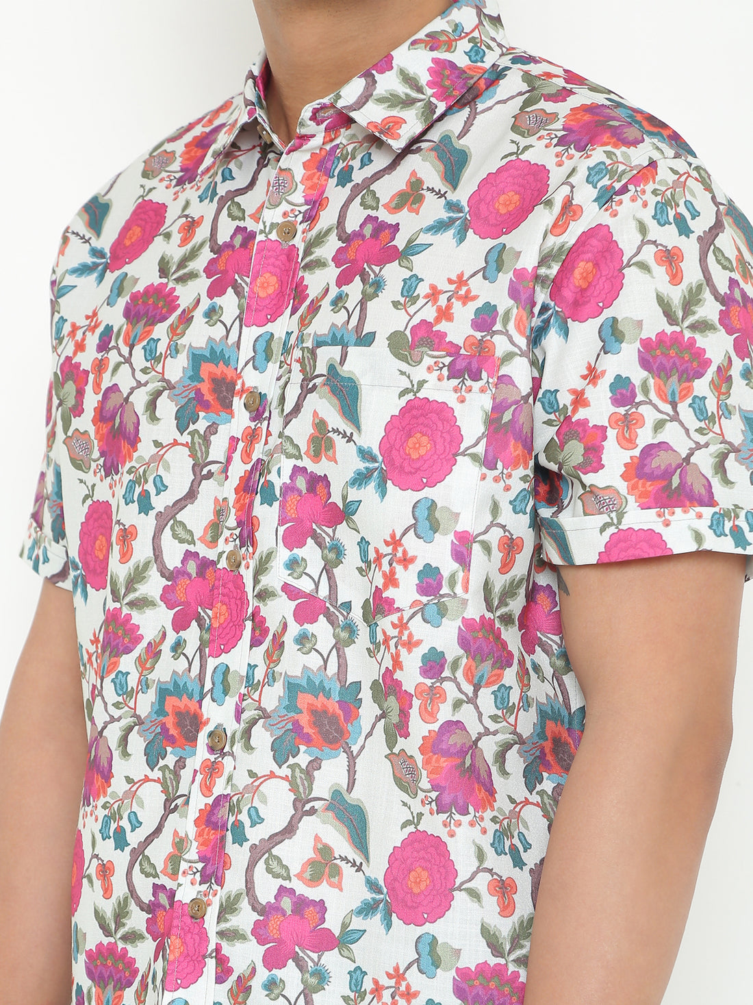 Multi Giza Gennaro Printed Casuals Shirt